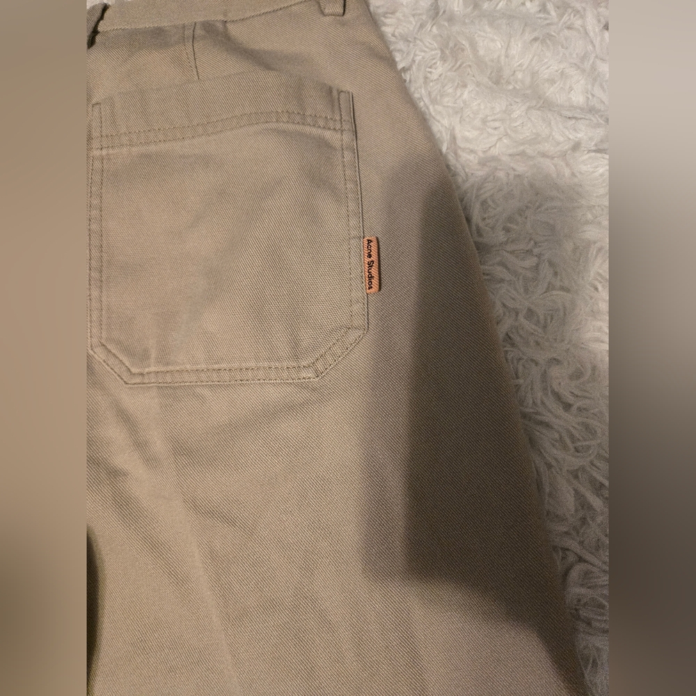 Acne Studios Pink Label Trousers Sand Color Khaki Size 48 - Picture 11 of 12